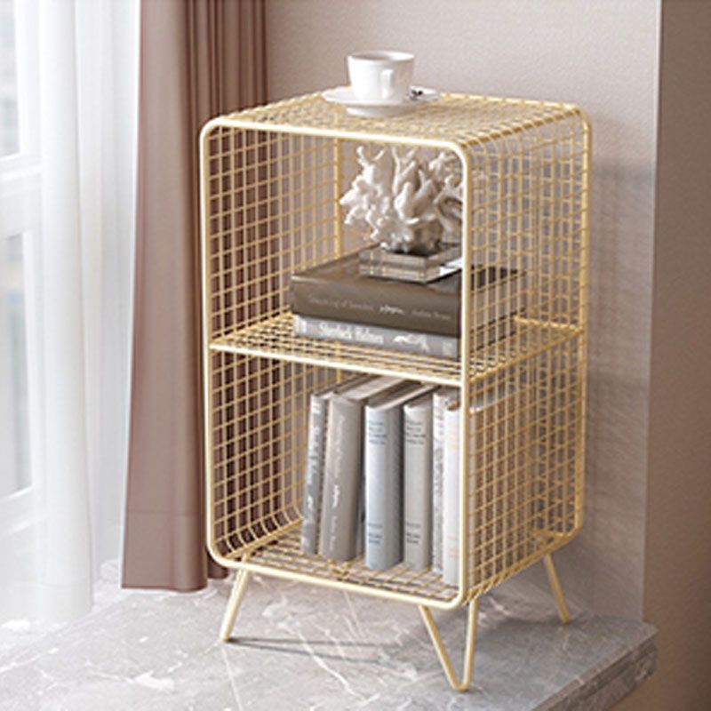 Libreria moderna di libreria metallica standard chiusa verticale libreria in bruciatura