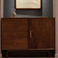 15.75"W Sideboard Contemporary Style Solid Wood Dining Server for Kitchen and Living Room