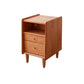 Solid Wood Nightstand Modern 22 Inch H Open Storage 2-Drawer Legs Included Night Table Clearhalo 'Bedroom Furniture' 'furn' 'furn_night_stand' 'Furniture' 'night_stand' 'Nightstands' 1200x1200_0cd89b72-dd98-4861-be9d-3007d0e51912