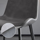 Contemporary Restaurant Upholstered Side Chair Matte Finish Parsons Dining Chair (Set of 2) Clearhalo ' kitchen&dining_furn' 'Dining Chairs' 'Dining Tables & Seating' 'dining_chair' 'furn' 'furn_dining_chair' 'Furniture' 'furniture_dining_chair' 'Kitchen & Dining Furniture' 'kitchen' 1200x1200_0cd94367-af93-4fa6-8952-dfc24d3a7efa