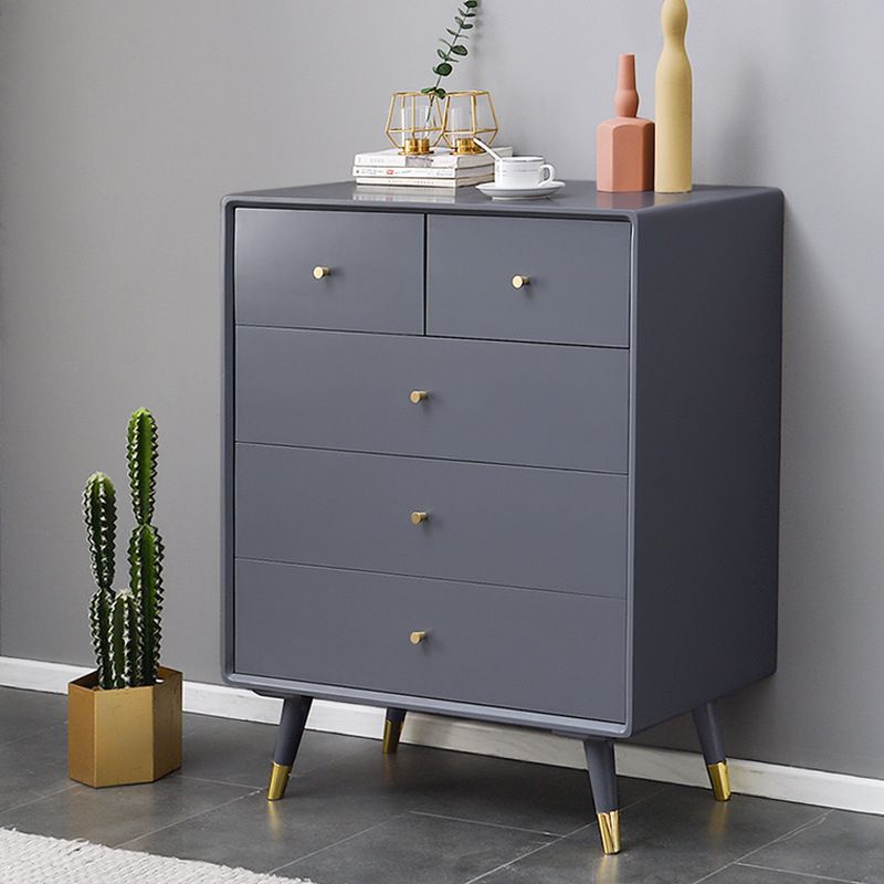 Klassieke glam -verticale lingerie kist massief houten slaapkamer opbergkast