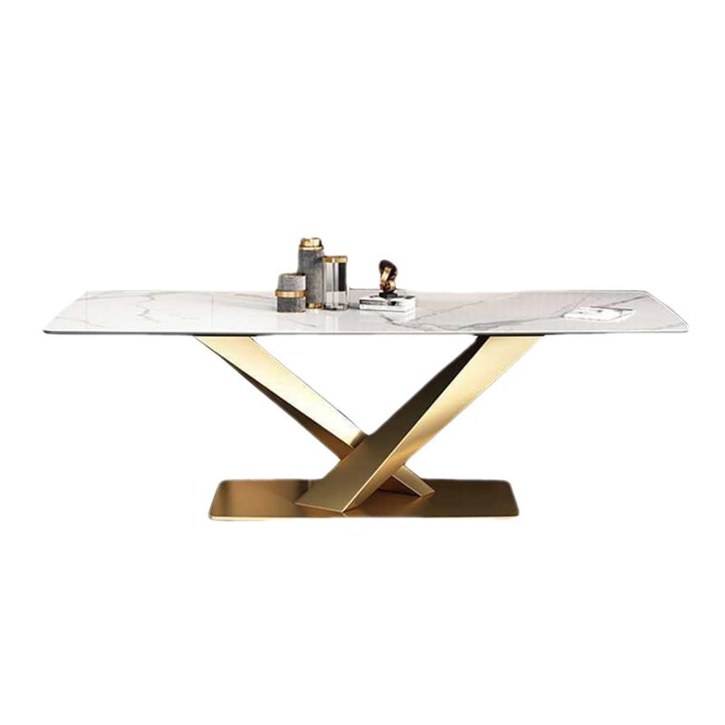 Ensemble de table rectangle de style contemporain 1/5/6 pièces Pièces à la maison pour la maison