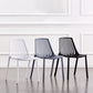 Modern Chairs Dining Stackable Armless Chairs with Plastic Legs for Kitchen Clearhalo 'Dining Chairs' 'Dining Tables & Seating' 'dining_chair' 'furn' 'furn_dining_chair' 'Furniture' 'furniture_dining_chair' 'Kitchen & Dining Furniture' 1200x1200_0cdc85e5-38a4-4530-8d98-ef952517a19b