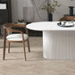 Modern White Top Dining Table Oval Dining Table with Wooden Base Clearhalo ' dining_table' 'Dining Tables & Seating' 'Dining Tables' 'furn' 'furn_dining_table' 'Furniture' 'furniture_dining_table' 'Kitchen & Dining Furniture' 'kitchen&dining_furn' 'kitchen' 'kitchen_dining_table' 1200x1200_0cde0f70-9c47-4f58-9d0d-58443c610a2e