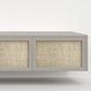 Nordic Solid Wood Wall-Mounted TV Cabinet Living Room Cotton-Linen TV Stand Clearhalo 'furn' 'furn_tv_stands_entertainment_centers' 'Furniture' 'Living Room Furniture' 'TV Stands & Entertainment Centers' 'TV Stands & Media Storage Furniture' 'tv_stands_entertainment_centers' 1200x1200_0cde2979-81e9-4dec-9f73-39987fcfc18f