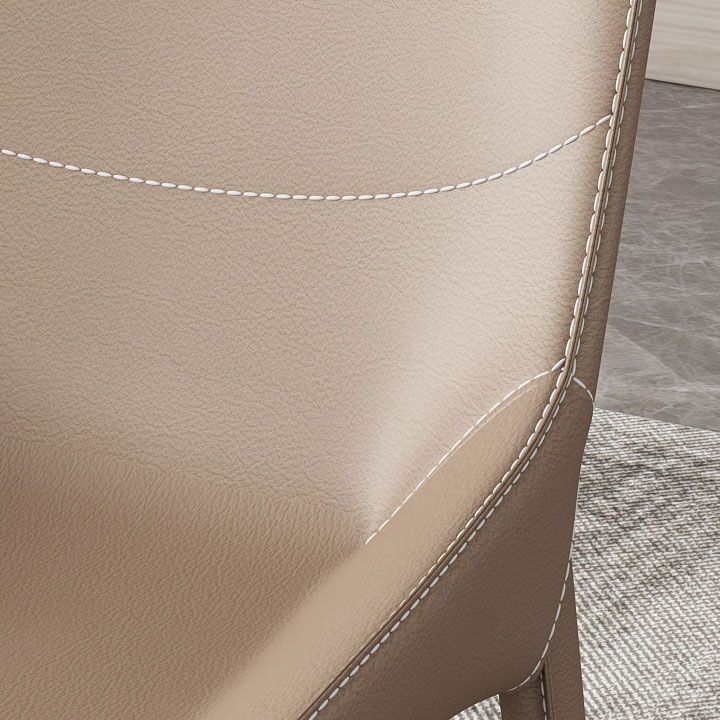 Contemporary Style Metal Chairs Dining Armless Chairs for Kitchen Clearhalo 'Dining Chairs' 'Dining Tables & Seating' 'dining_chair' 'furn' 'furn_dining_chair' 'Furniture' 'furniture_dining_chair' 'Kitchen & Dining Furniture' 1200x1200_0ce362a4-6220-41b0-b9e2-75ff0d8d4f2d