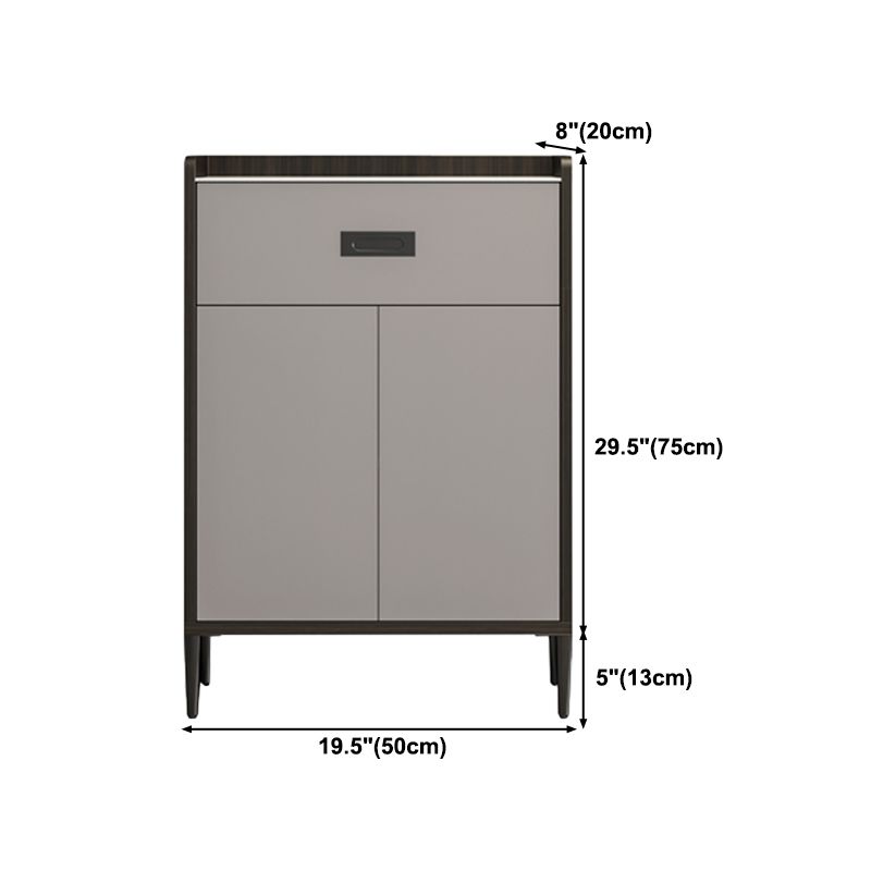 Server da pranzo moderno da pranzo a 1 cassetto Sinterita sinterizzata per soggiorno