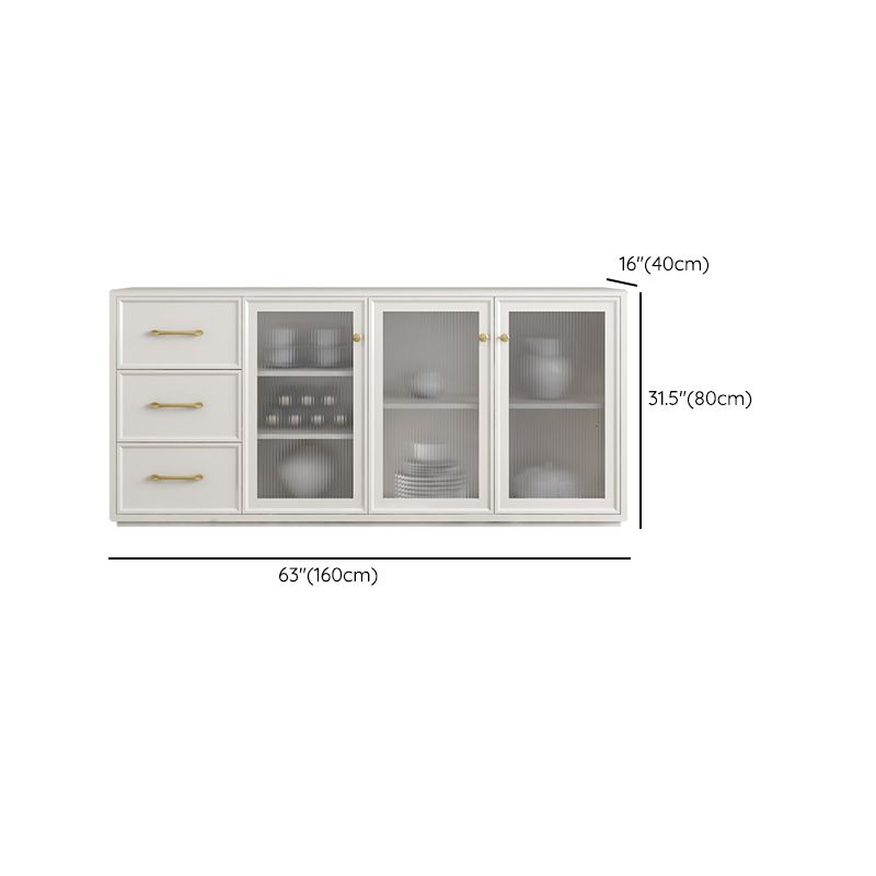 Contemporary Sideboard Cabinet Birch Sideboard Table for Dining Room Clearhalo 'buffet_sideboard' 'Buffets & Sideboards' 'furn' 'furn_buffet_sideboard' 'Furniture' 'Kitchen & Dining Furniture' 1200x1200_0ce9fdb5-8fc9-4b9a-beb5-f39729f21b72
