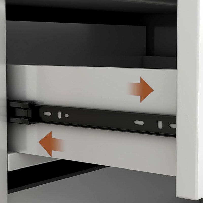 Soggiorno ingegnerizzato in legno buffet moderno a buffet bianco con cassetti