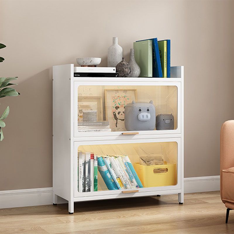 Standard Shelf Bookcase Contemporary Steel Bookcase for Study Room Clearhalo 'Bookcases' 'furn' 'furn_bookcases' 'Furniture' 'Office Furniture' 1200x1200_0ceb31a1-ab3b-47ac-99f7-67cbc3cb07d0