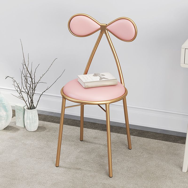 Nordic Design Armless Side Chair Open Back Leather Dining Side Chair Clearhalo ' kitchen&dining_furn' 'Dining Chairs' 'Dining Tables & Seating' 'dining_chair' 'furn' 'furn_dining_chair' 'Furniture' 'furniture_dining_chair' 'Kitchen & Dining Furniture' 'kitchen' 1200x1200_0ceb88a3-2420-4299-b305-bae14408ead7