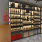 Luxury Floor Wine Shelf Metal Horizontal Wine Racks with Shelf Clearhalo 'furn' 'furn_wine_racks' 'Furniture' 'Kitchen & Dining Furniture' 'Wine Racks' 'wine_racks' 1200x1200_0cedffaa-0966-4a21-b8b7-cbe9b8afb217