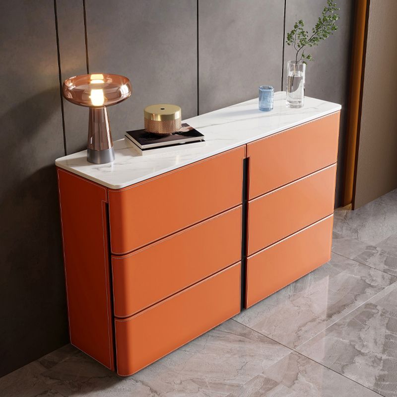 15.6-inch Width Contemporary Storage Chest Stone Dresser with 6/9 Drawers Clearhalo 'Bedroom Furniture' 'Dressers & Chests' 'dressers_chests' 'furn' 'furn_dressers_chests' 'Furniture' 1200x1200_0ceebc20-4fa3-41d9-972a-89ebf76894fd