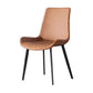 Modern Leather Curved Dining Chair Matte Finish Parsons Chair for Brasserie Clearhalo ' kitchen&dining_furn' 'Dining Chairs' 'Dining Tables & Seating' 'dining_chair' 'furn' 'furn_dining_chair' 'Furniture' 'furniture_dining_chair' 'Kitchen & Dining Furniture' 'kitchen' 1200x1200_0cf17919-ce27-45df-a82b-6429b06fceb6