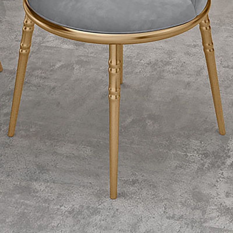 Scandinavian Faux Leather Side Chair for Home Armless Solid Back Chair Clearhalo ' kitchen&dining_furn' 'Dining Chairs' 'Dining Tables & Seating' 'dining_chair' 'furn' 'furn_dining_chair' 'Furniture' 'furniture_dining_chair' 'Kitchen & Dining Furniture' 'kitchen' 1200x1200_0cf644c4-1f51-4b14-b9c6-f4c0764524b5