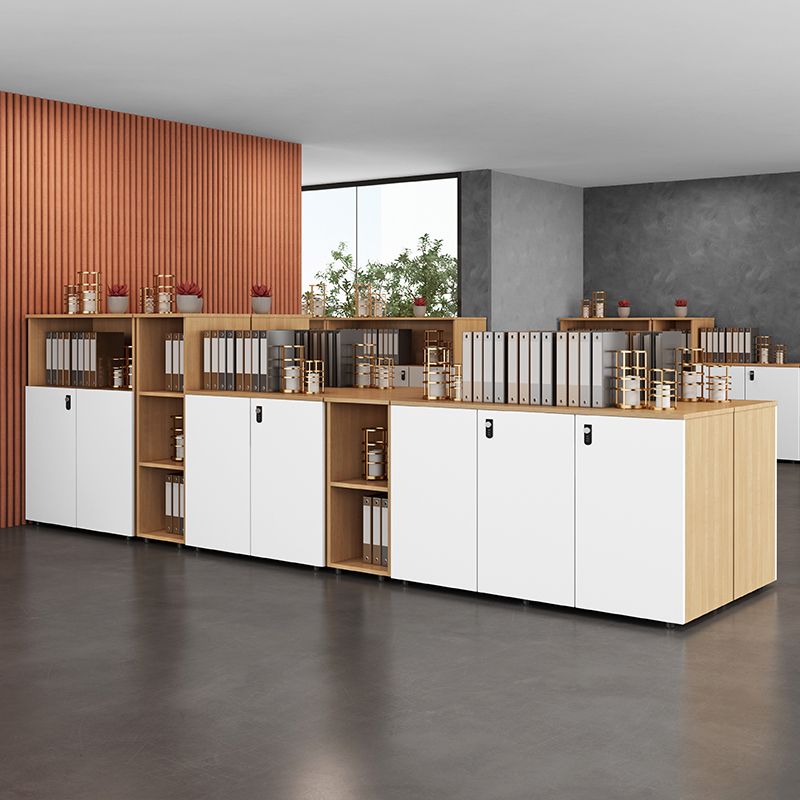 Archivo de madera de ingeniería Archivador lateral contemporáneo