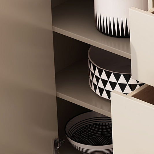 Rectangle Sintered Stone Sideboard Cabinet Luxury Home Side Board with Drawers and Doors Clearhalo 'buffet_sideboard' 'Buffets & Sideboards' 'furn' 'furn_buffet_sideboard' 'Furniture' 'Kitchen & Dining Furniture' 1200x1200_0cf9a44d-7b20-4474-b5ac-ea4ea188712d