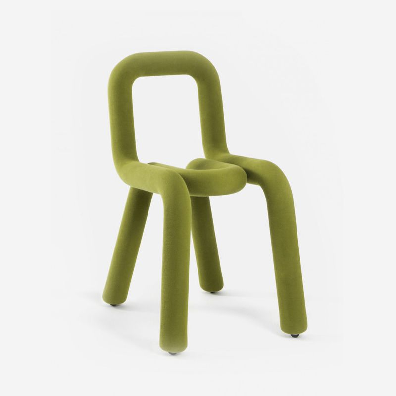 20.87 "W √ó 15.35" L √ó 29.53 "H Parsons Stoel Armless Accent Chair met basisvierbeen