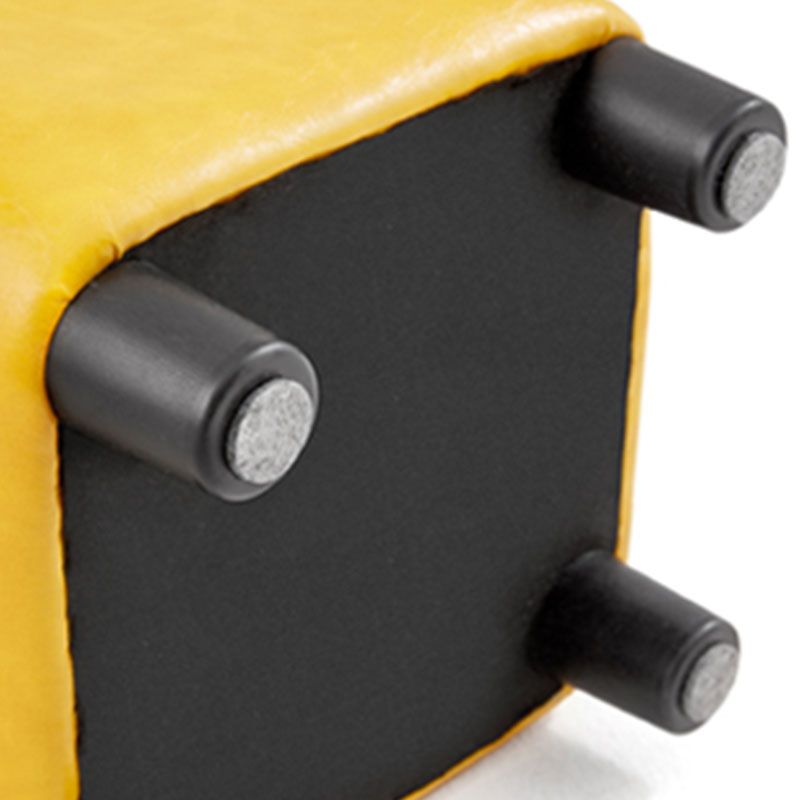 Solid Color Leather Standard Stool Modern Style Simple Household Square Footstool Clearhalo 'furn' 'furn_ottomans_poufs' 'Furniture' 'Living Room Furniture' 'Ottomans & Poufs' 'ottomans_poufs' 1200x1200_0cfbc3c3-ad2f-456e-b462-63ec7cc2a773