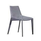 Contemporary Upholstered Dining Chairs Faux Leather Dining Room Chair