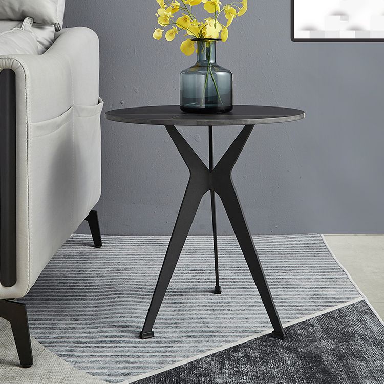 20" Tall Modern Marble Table Top End Table With Three Metal Legs Clearhalo 'Coffee & Accent Tables' 'End & Side Tables' 'end_side_table' 'end_side_tables' 'furn' 'furn_end_side_tables' 'Furniture' 'furniture_end_side_table' 'Living Room Furniture' 1200x1200_0d039894-4735-41d2-993a-e1ef5c8dc73d