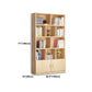Scandinavian Vertical Standard Bookshelf Natural Pine Wood Bookshelf for Home Clearhalo 'Bookcases' 'furn' 'furn_bookcases' 'Furniture' 'furniture_bookcases' 'kitchen' 'kitchen_bookcases' 'Living Room Furniture' 'Office Furniture' 1200x1200_0d05fd74-6f79-40a0-817f-d2a738457254