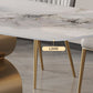 Minimalist Dining Set 1/4/5/6/7 Pcs Sintered Stone Dining Table with Upholstered Chairs Clearhalo 'Dining Room Sets' 'Dining Tables & Seating' 'dining_room_set' 'furn' 'furn_dining_room_set' 'Furniture' 'Kitchen & Dining Furniture' 1200x1200_0d06de96-c7c3-4ce6-8a61-6559cfb6c1b7