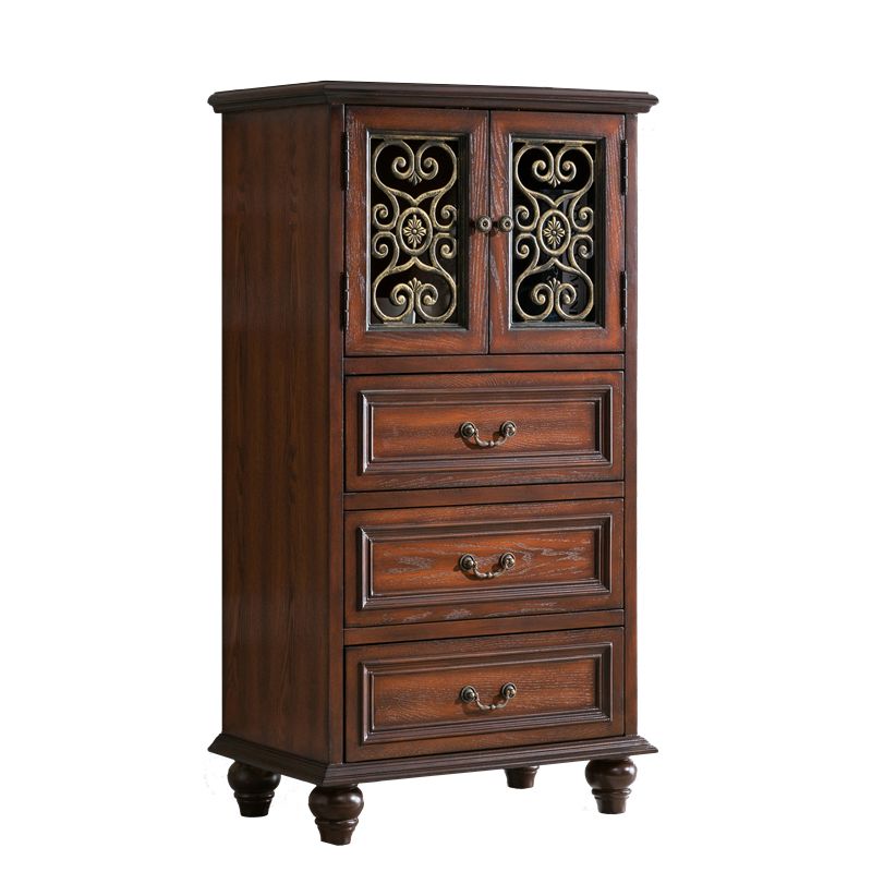 Traditionele ladekast van massief hout met een breedte van 15,6 inch