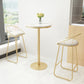 Stone Bar Dining Table Glam Round Bar Table with Pedestal for Dining Room Clearhalo 'Bar Furniture' 'Bar Tables' 'bar_tables' 'furn' 'furn_bar_tables' 'Furniture' 'furniture_bar_tables' 'Kitchen & Dining Furniture' 1200x1200_0d08102e-e18e-4abc-ab3d-6604a20ef377