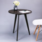 Scandinave 23,6 "/27,5" Table d'appoint en bois rond 3 Table de fin de jambes