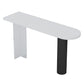 Modern Iron Bar Dining Table with Stone Top Engineered Wood Indoor Bistro Table Clearhalo 'Bar Furniture' 'Bar Tables' 'bar_tables' 'furn' 'furn_bar_tables' 'Furniture' 'furniture_bar_tables' 'Kitchen & Dining Furniture' 1200x1200_0d0994fc-45c3-4328-8027-f7c46c5e598b