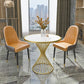 Glam Style 1/3/4/5 Pieces Dining Set Sintered Stone Dining Table Set Clearhalo 'Dining Room Sets' 'Dining Tables & Seating' 'dining_room_set' 'Furniture' 'furniture_dining_room_set' 'Kitchen & Dining Furniture' 1200x1200_0d09e47b-9a4d-46ef-9d25-4609b3699505