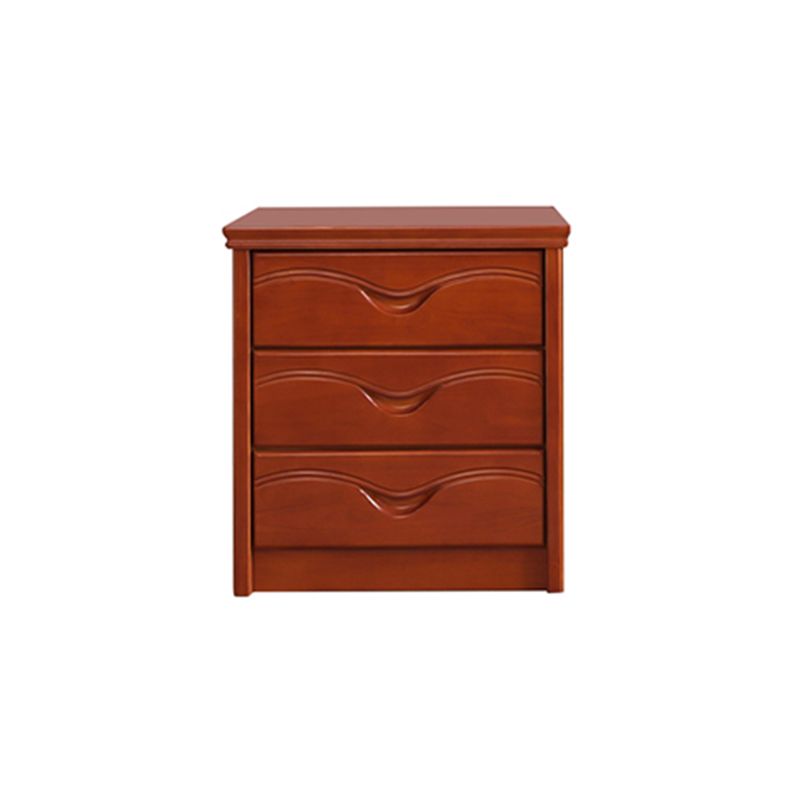 Mid-Century Modern Brown Accent Chest with Drawers Chest in Rubberwood Clearhalo 'Cabinets & Chests' 'cabinets_chests' 'furn' 'furn_cabinets_chests' 'Furniture' 'Living Room Furniture' 1200x1200_0d0b3e1b-d611-416d-b3b3-3d9ce55c7bcd