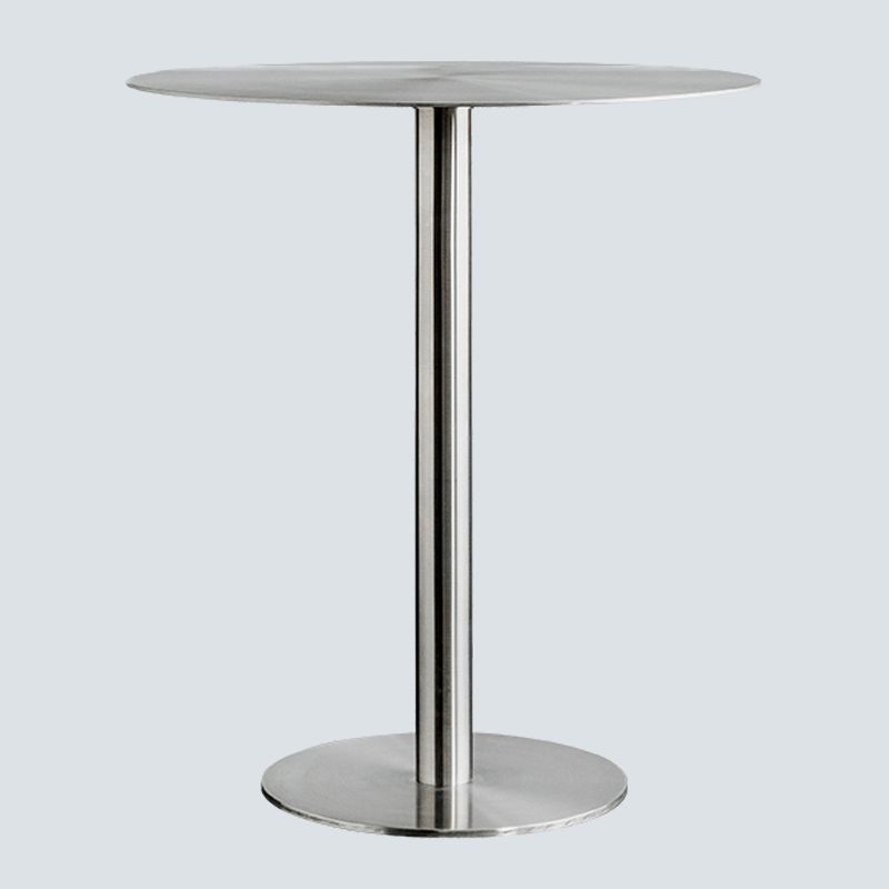 Industrial Style Silver Dining Table Stainless Steel Table for Home Use Clearhalo ' dining_table' 'Dining Tables & Seating' 'Dining Tables' 'furn' 'furn_dining_table' 'Furniture' 'furniture_dining_table' 'Kitchen & Dining Furniture' 'kitchen&dining_furn' 'kitchen' 'kitchen_dining_table' 1200x1200_0d0c14d1-1093-435f-b074-d00584665753