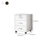 Gabinetto del file di bloccaggio in legno moderno mobile verticale con cassetti