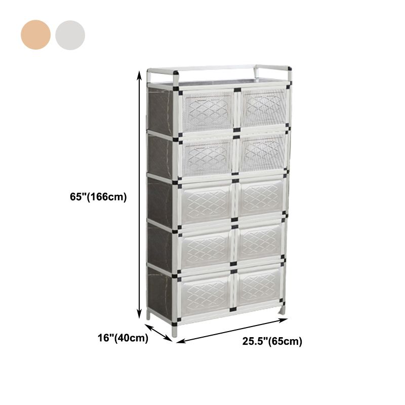 Server da pranzo in stile contemporaneo in metallo per cucina e sala da pranzo