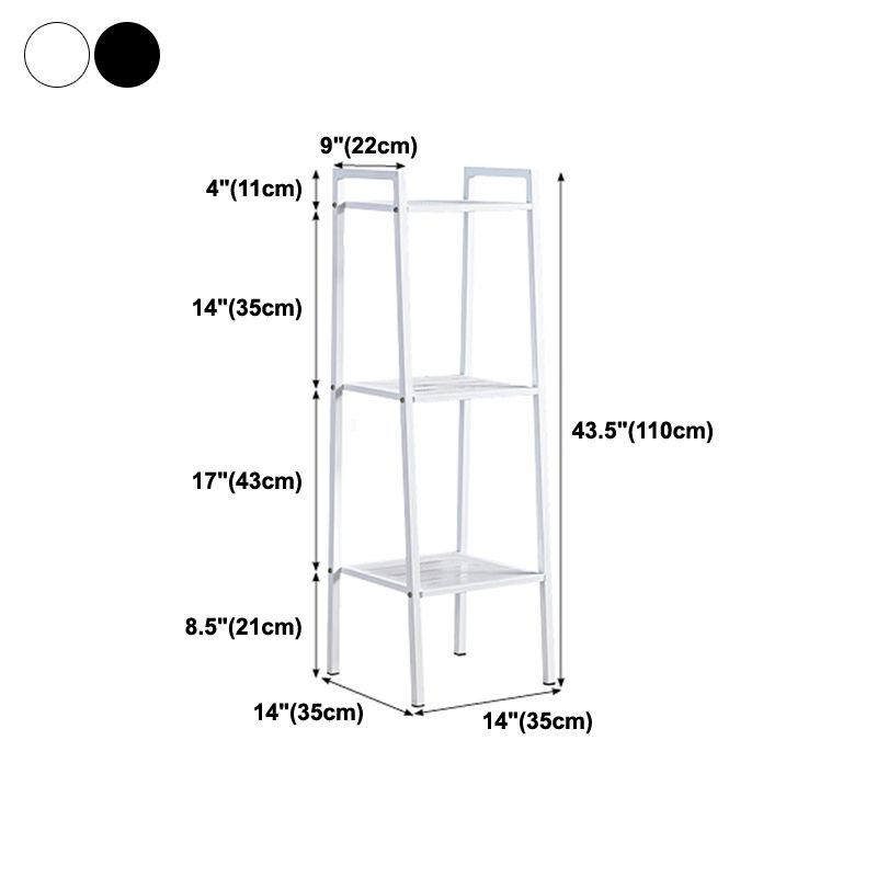 モダンなスタイルの本棚はしごオープンバックメタル本棚家のための
