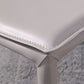 Modern Dining Chairs Armless Dining Chair with Metal Legs for Kitchen