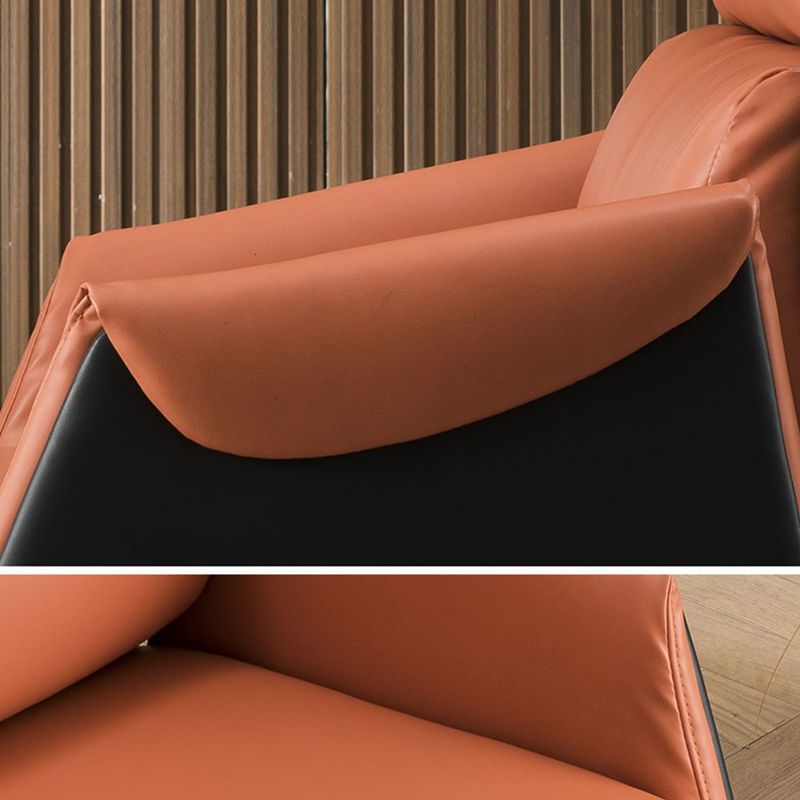 Modern Slide High Back Office Chair Leather Executive Chair with Footrest Clearhalo 'furn' 'furn_office_chair' 'Furniture' 'Office Chairs' 'Office Furniture' 'office_chair' 1200x1200_0d138011-8485-4ee6-9457-84a8f15d671e