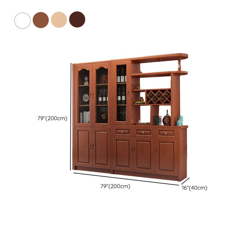 3-drawer Solid Wood Cabinet 15.74" Wide Accent Cabinet Doors Clearhalo 'Cabinets & Chests' 'cabinets_chests' 'furn' 'furn_cabinets_chests' 'Furniture' 'Living Room Furniture' 1200x1200_0d14701b-de05-4ef9-9c46-815813392686