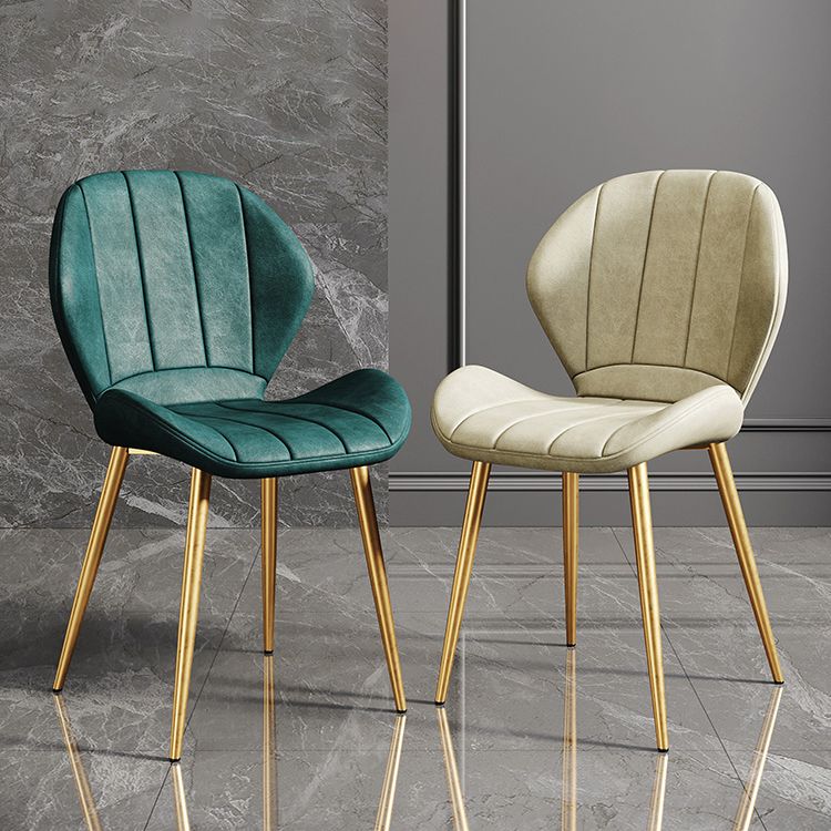 Scandinavian Upholstered Home Side Chair Wingback Matte Finish Dining Chair Clearhalo ' kitchen&dining_furn' 'Dining Chairs' 'Dining Tables & Seating' 'dining_chair' 'furn' 'furn_dining_chair' 'Furniture' 'furniture_dining_chair' 'Kitchen & Dining Furniture' 'kitchen' 1200x1200_0d148e80-e572-4b94-b45a-37a4f8a00f2c