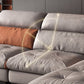 Scandinavian Sofa & Chaise Stain Resistant Pillow Top Arm Sectional