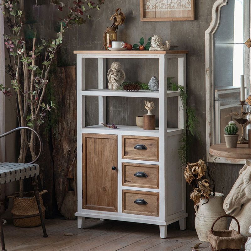 Wood 1 - Door Accent Cabinet Distressed Brown Shelves Included Chest with Drawers Clearhalo 'Cabinets & Chests' 'cabinets_chests' 'furn' 'furn_cabinets_chests' 'Furniture' 'Living Room Furniture' 1200x1200_0d1f5e29-90fe-41ca-a0c9-8cb1348484d3