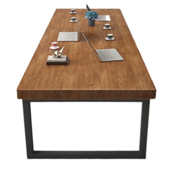 Bureau d'écriture en bois marron