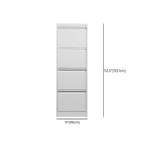 Gabinete de metal tradicional con cajones de archivo vertical resistente al fuego