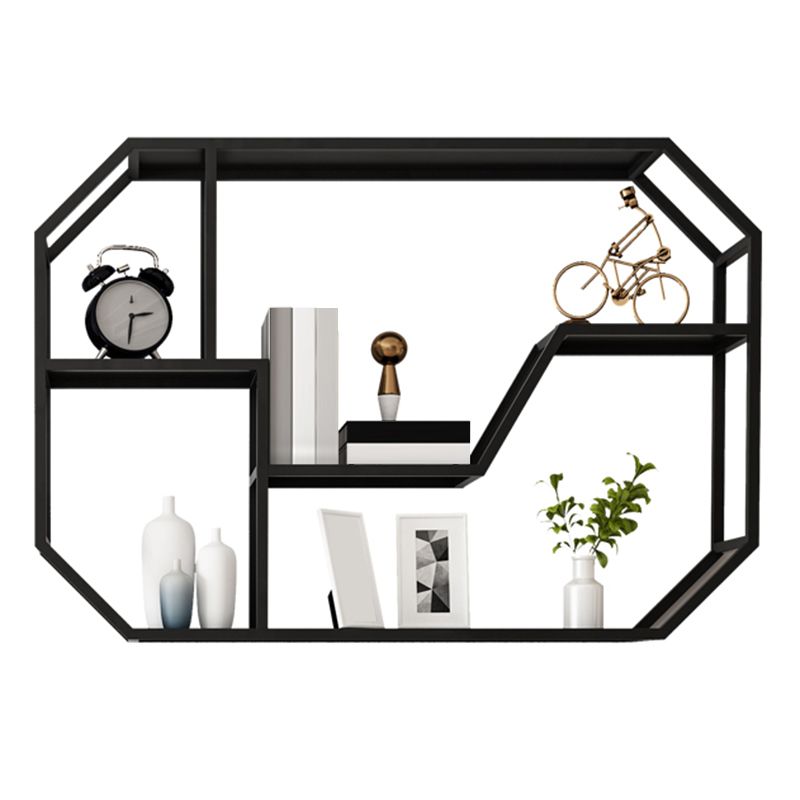 Eigentijdse wijnrekken metalen muur gemonteerd wijnhouder rek voor woonkamer