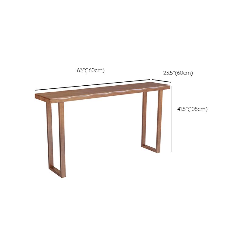 Contemporary Rectangle Pub Dining Set 1/4/7 Pieces Pine Solid Wood Counter Set Clearhalo 'Bar Furniture' 'furn' 'furn_home_bar_bar_sets' 'Furniture' 'Home Bars & Bar Sets' 'home_bar_bar_sets' 'Kitchen & Dining Furniture' 1200x1200_0d2b7b56-d16c-4a09-8705-6205ad2b9e85