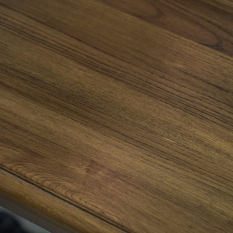 Industrial Kitchen Dining Table Solid Wood Table with Black Metal Pedestal Base Clearhalo ' dining_table' 'Dining Tables & Seating' 'Dining Tables' 'furn' 'furn_dining_table' 'Furniture' 'furniture_dining_table' 'Kitchen & Dining Furniture' 'kitchen&dining_furn' 'kitchen' 'kitchen_dining_table' 1200x1200_0d30e819-c449-46db-b509-8f3331646439