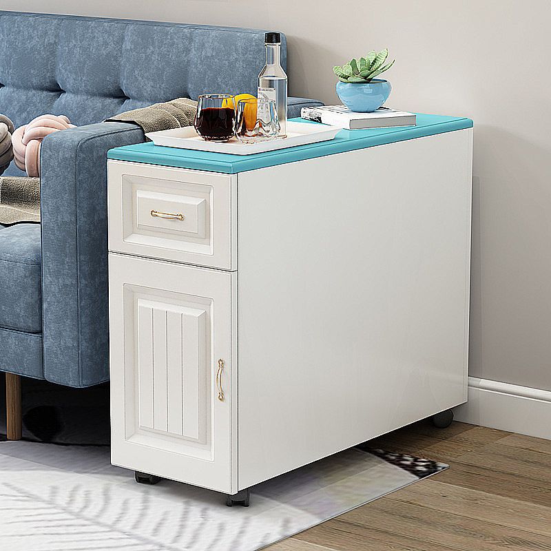 Contemporary Rectangular End Table Removanle Wood Sofa Side Table with Storage Clearhalo 'Coffee & Accent Tables' 'End & Side Tables' 'end_side_tables' 'furn' 'furn_end_side_tables' 'Furniture' 'Living Room Furniture' 1200x1200_0d320aa6-e9c2-400c-9b94-ddb5ee01ea32