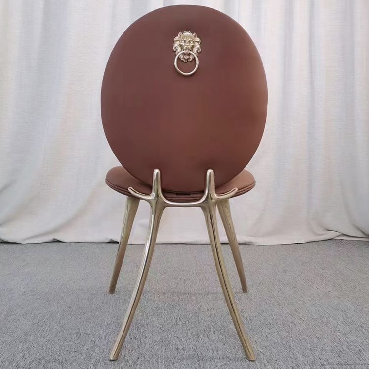 Luxusstil gepolsterte, fester Rücken -Armless Esszimmer für Esszimmer